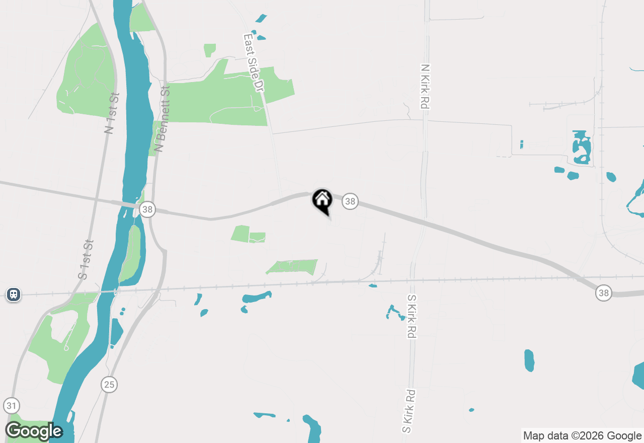 Map of 37 Ridge Lane, Geneva, IL 60134