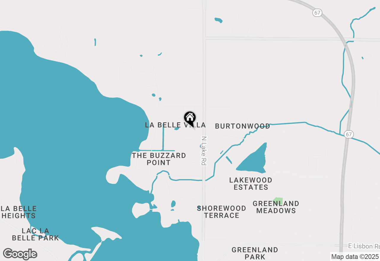 Map of N62W38027 Florence Ct, Oconomowoc, WI 53066
