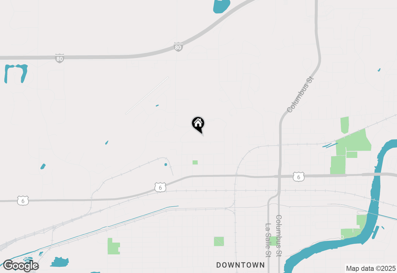 Map of 814 Caton Street, Ottawa, IL 61350