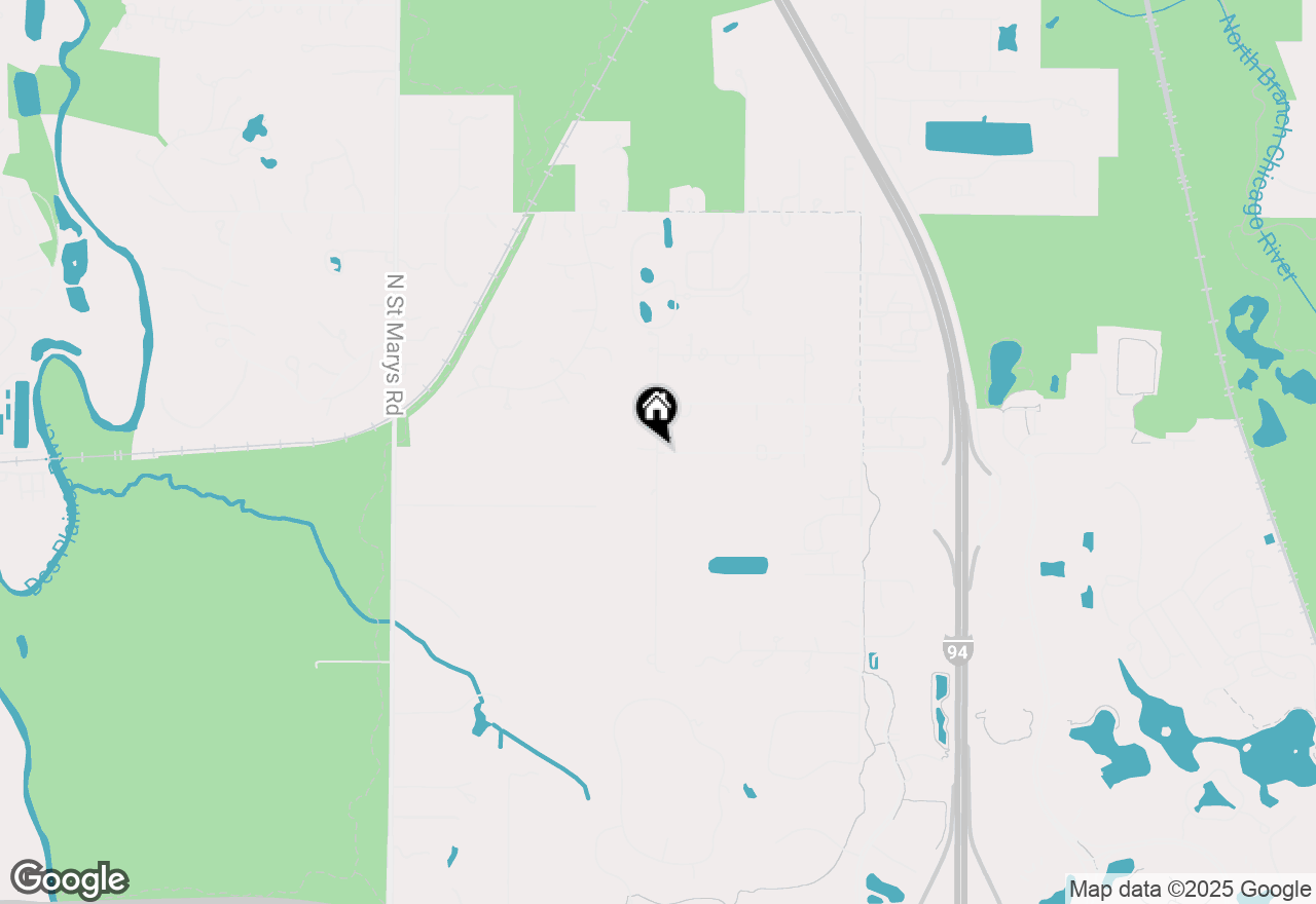 Map of 250 S Majestic Oak Court, Lake Forest, IL 60045