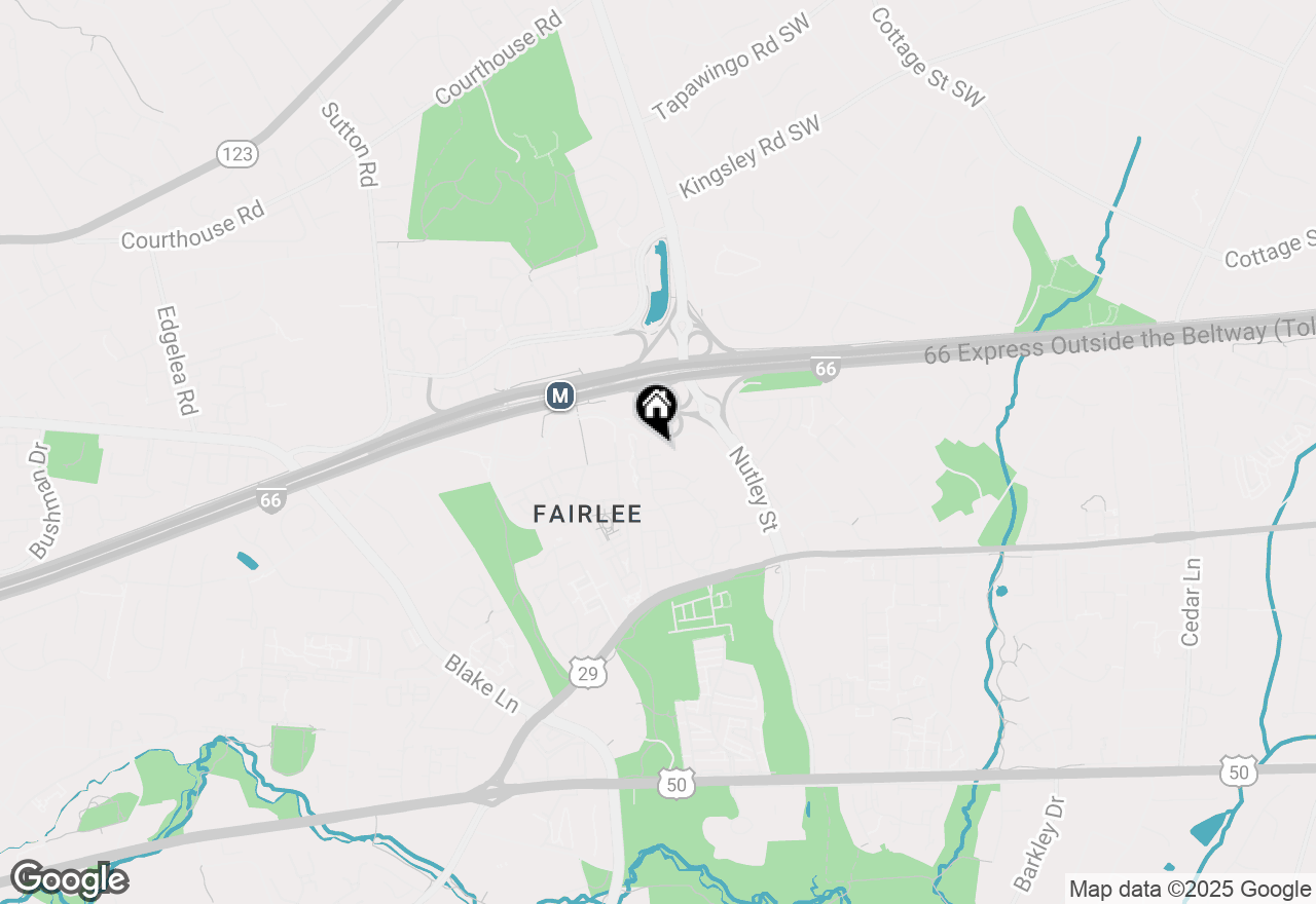 Map of 9354 Deer Glen Court, Fairfax, VA 22031