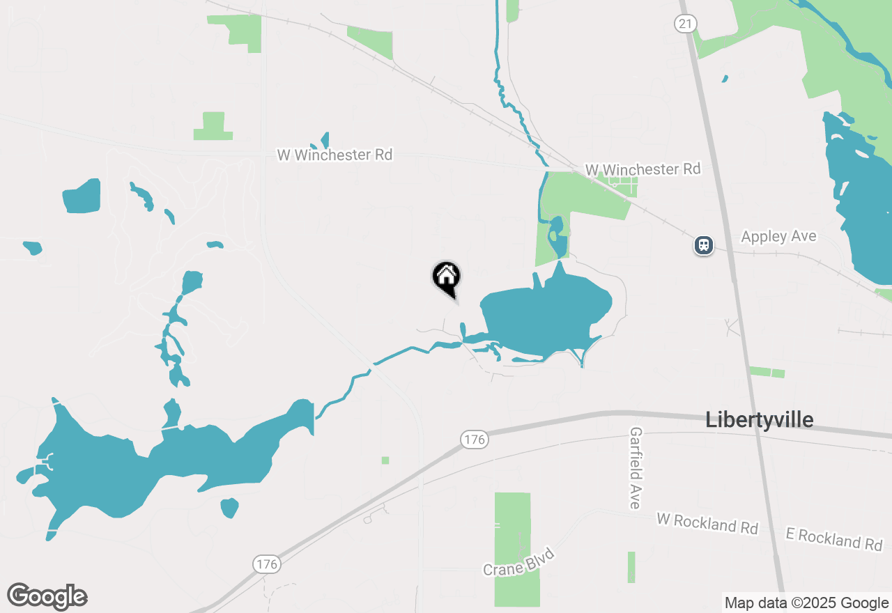 Map of 623 Innsbruck Court, Libertyville, IL 60048