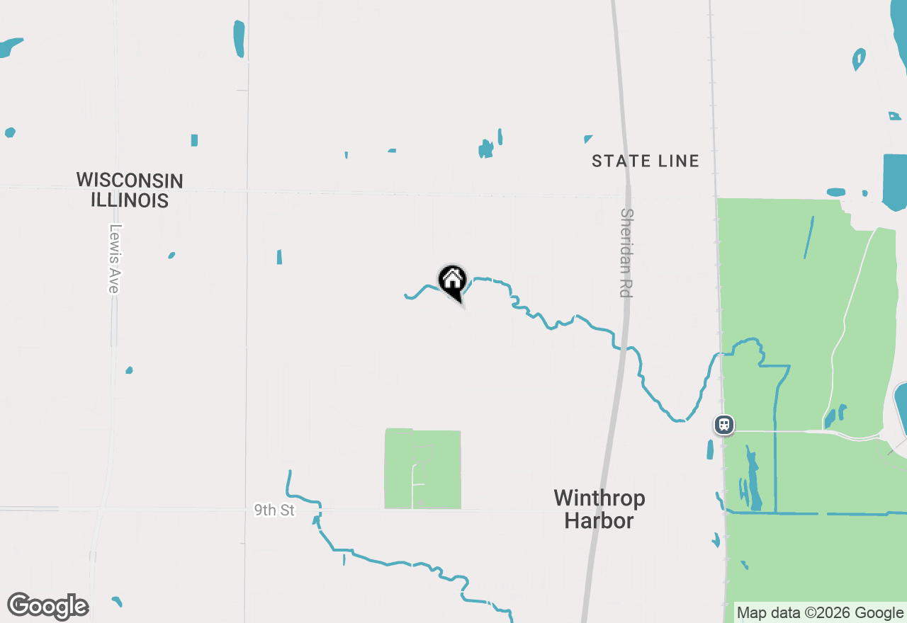 Map of 0 Garnett Avenue, Winthrop Harbor, IL 60096