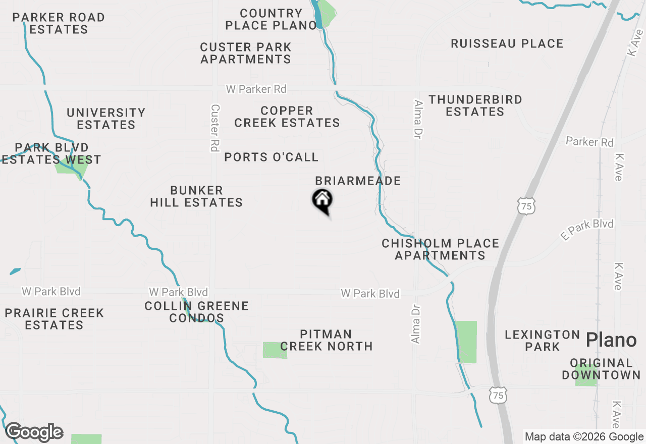 Map of 1525 Harrington Drive, Plano, TX 75075