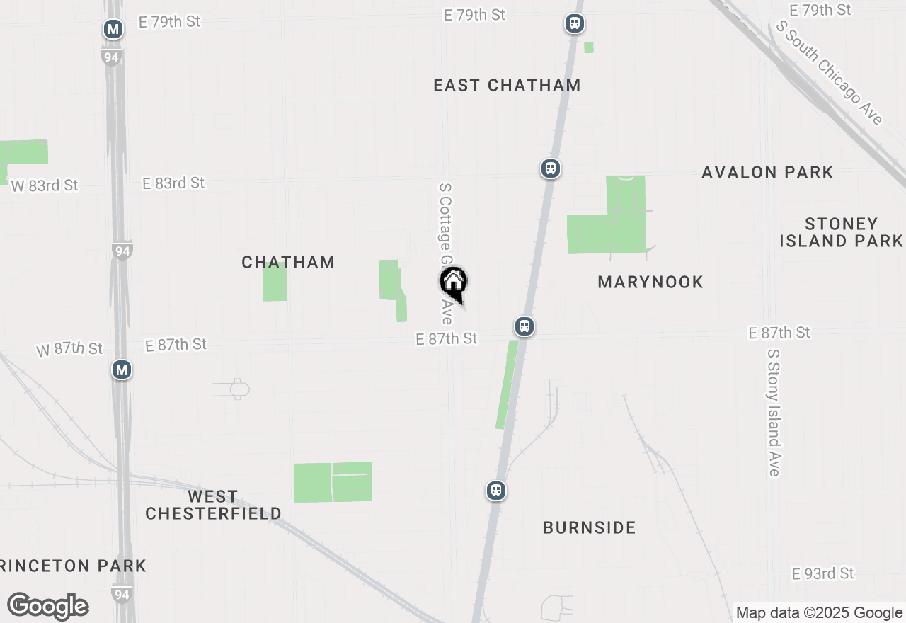 Map of 8619 S Cottage Grove Avenue, Chicago, IL 60619