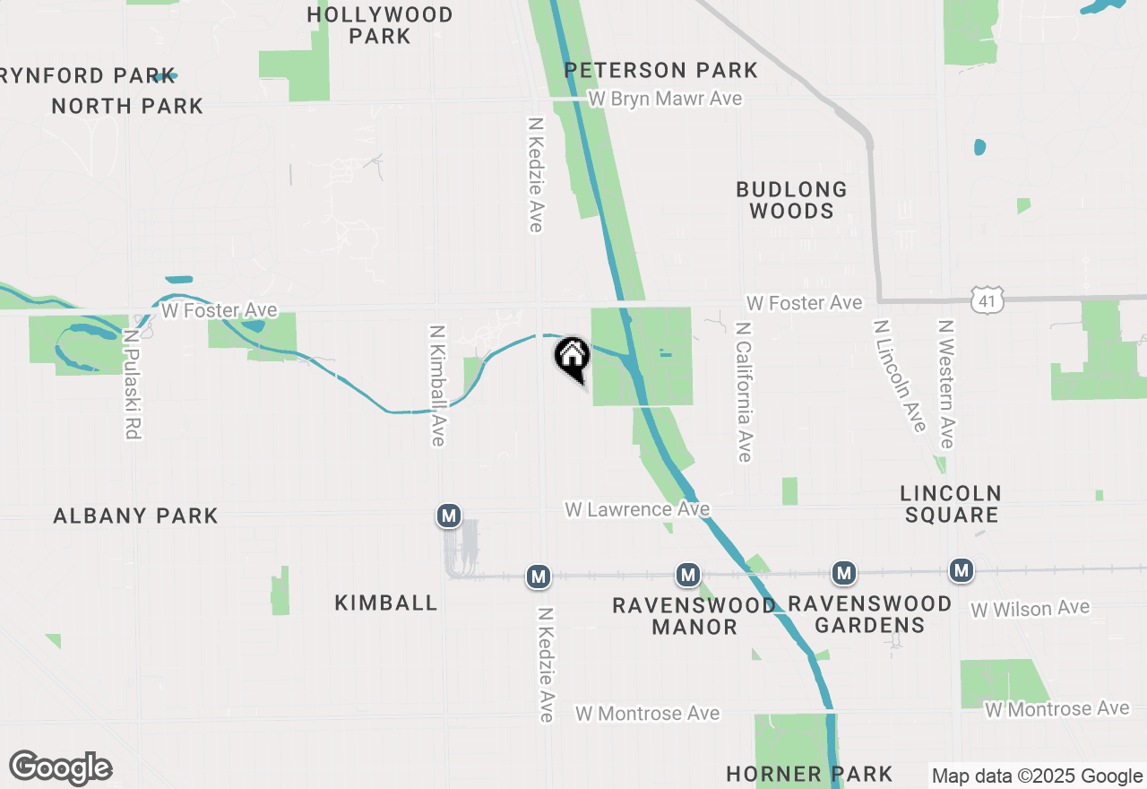 Map of 5015 N Troy Street #2, Chicago, IL 60625