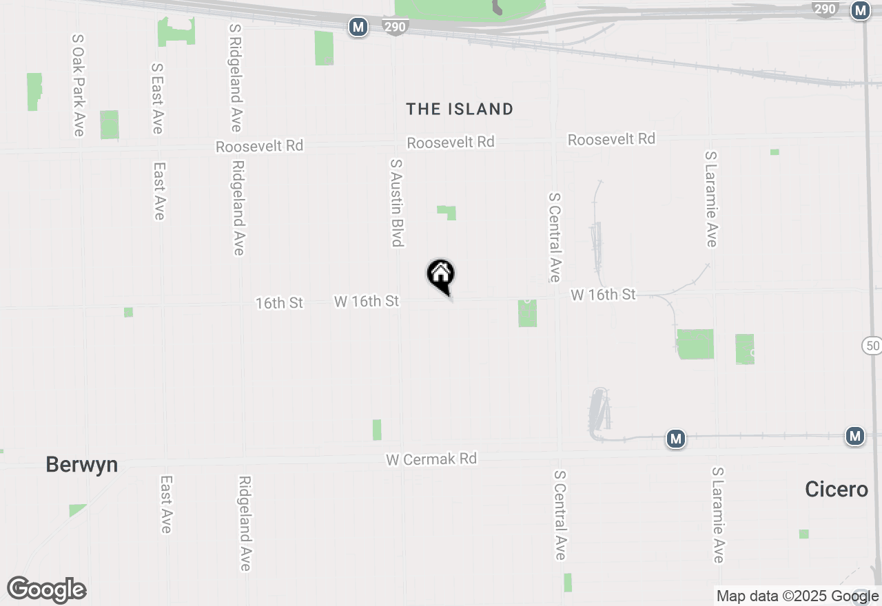 Map of 1601 S 59th Avenue #GN, Cicero, IL 60804