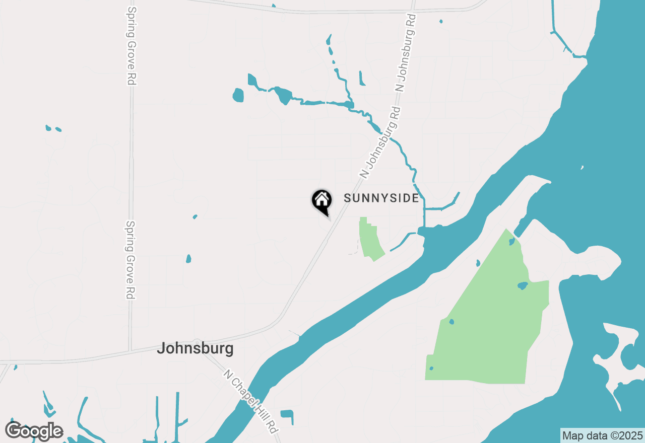 Map of (Address confidential), Johnsburg, Illinois 60051