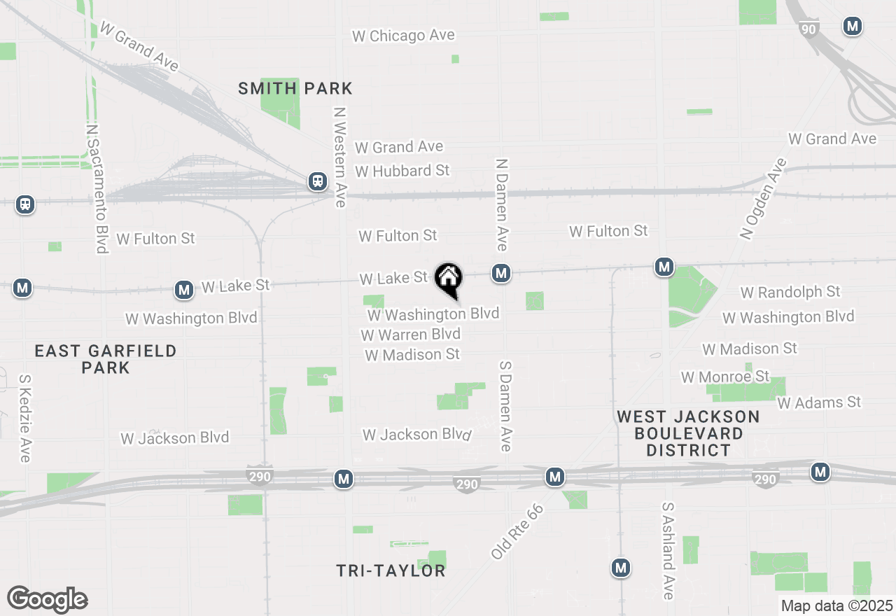 Map of 2120 W Washington Boulevard #105, Chicago, IL 60612