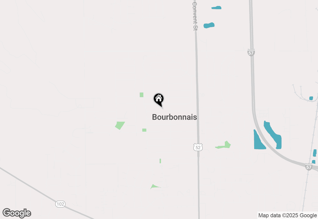 Map of 46 Kim Drive, Bourbonnais, IL 60914