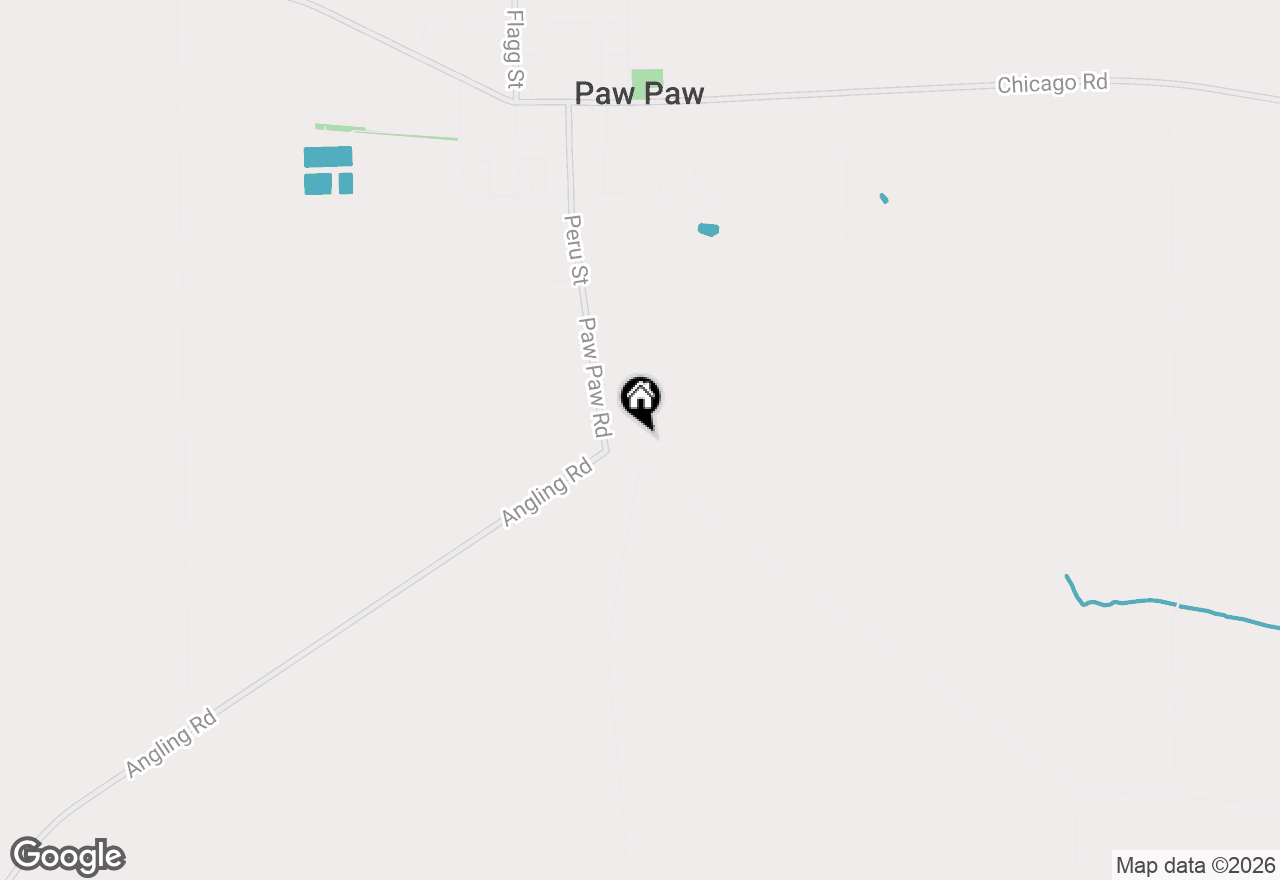 Map of 3402 S Paw Paw Road, Paw Paw, IL 61353