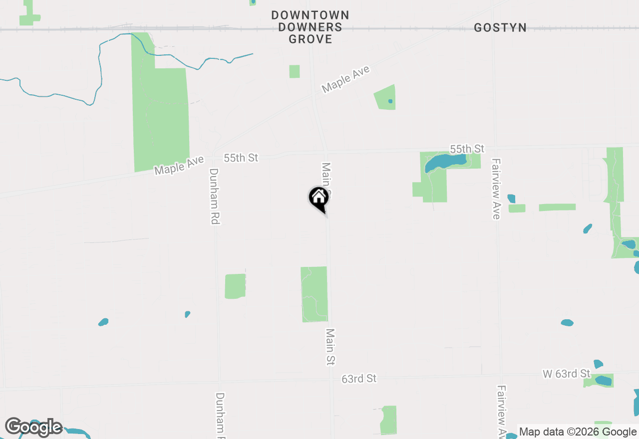 Map of 5722 Main Street, Downers Grove, IL 60516