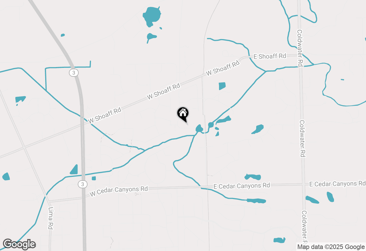 Map of 688 Skillet Avenue, Huntertown, IN 46748
