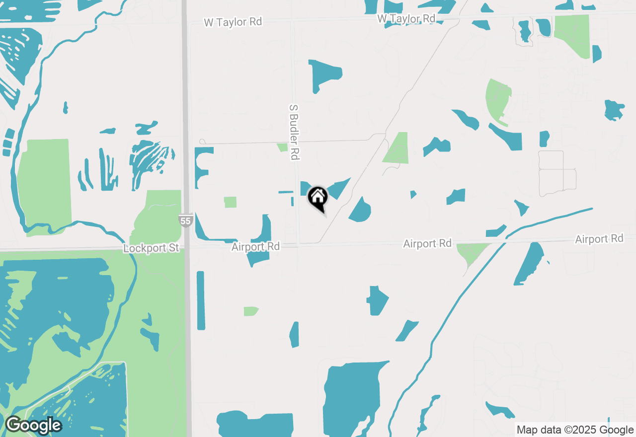 Map of 1831 S Wentworth Circle, Romeoville, IL 60446