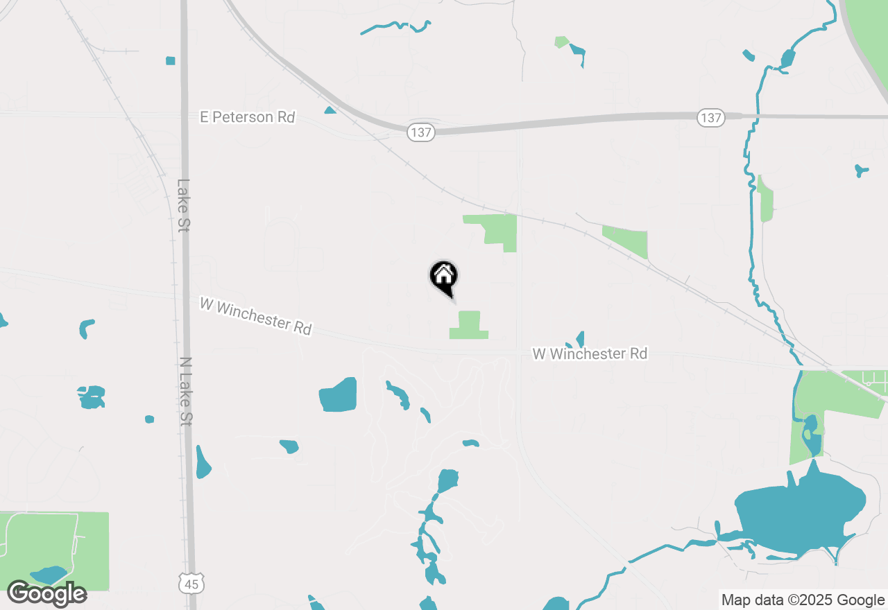 Map of 1133 Jessica Lane, Libertyville, IL 60048