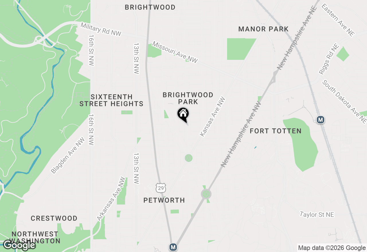 Map of 715 Farragut Street Nw, Washington, DC 20011