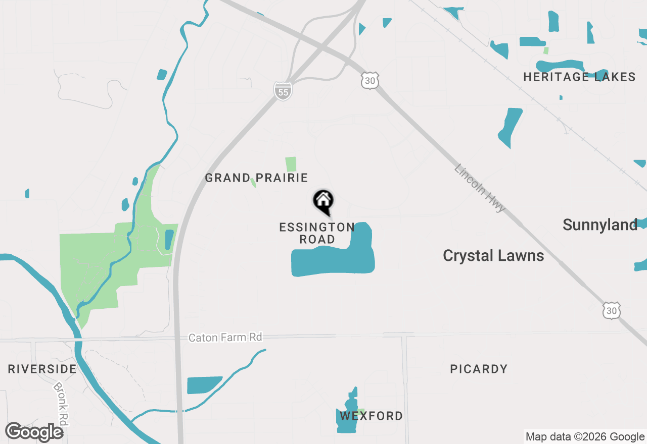 Map of 3431 Lake Side Circle, Joliet, IL 60431