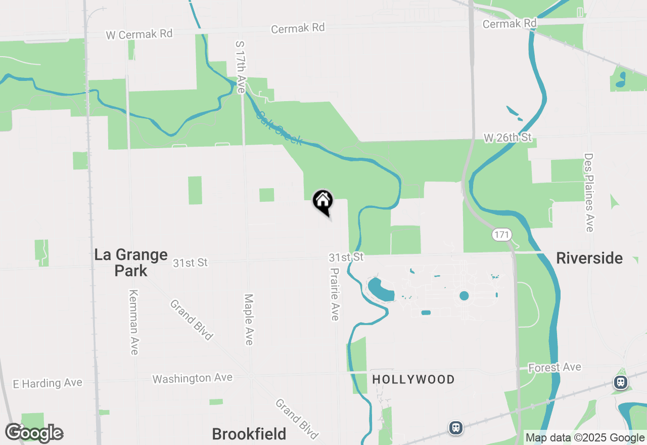 Map of 2935 Vernon Avenue, Brookfield, IL 60513