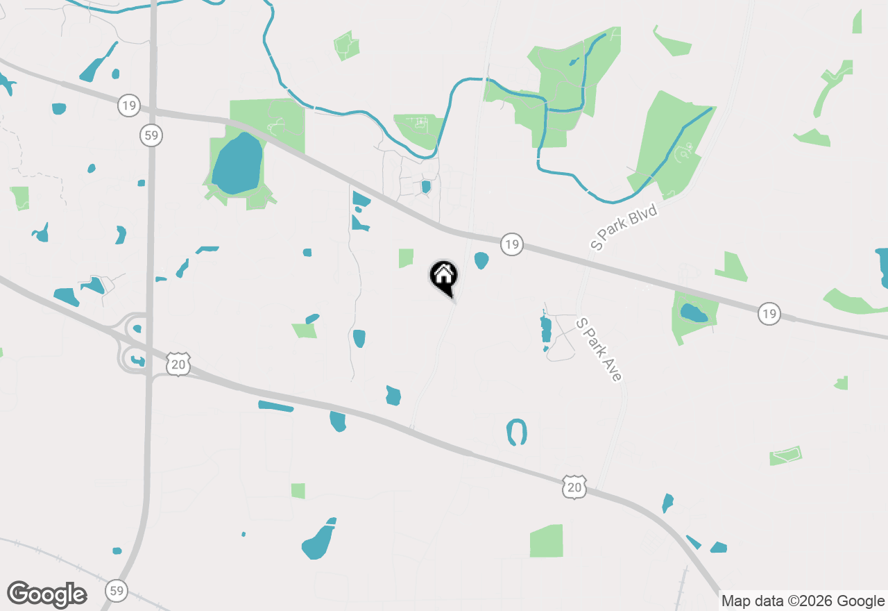 Map of 117 Virginia Court, Streamwood, IL 60107