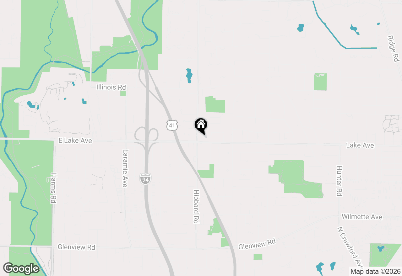 Map of 3031 Indianwood Road, Wilmette, IL 60091