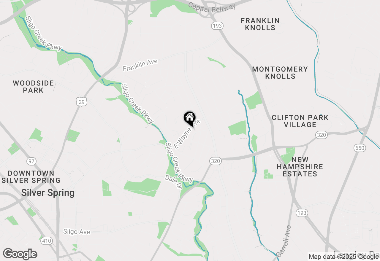 Map of 95 E Wayne Avenue #200, Silver Spring, MD 20901