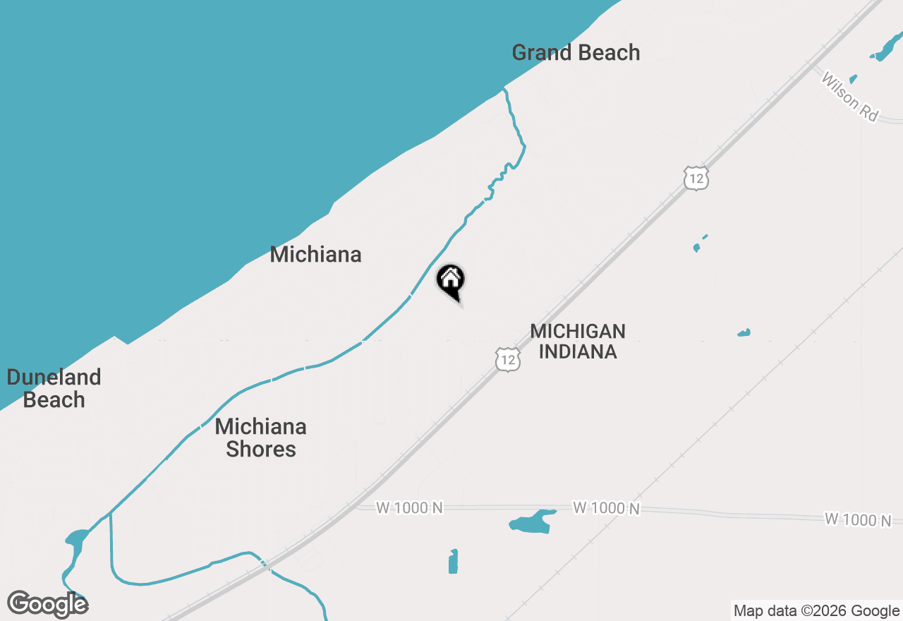 Map of 4137 Comanche Trail, New Buffalo, MI 49117