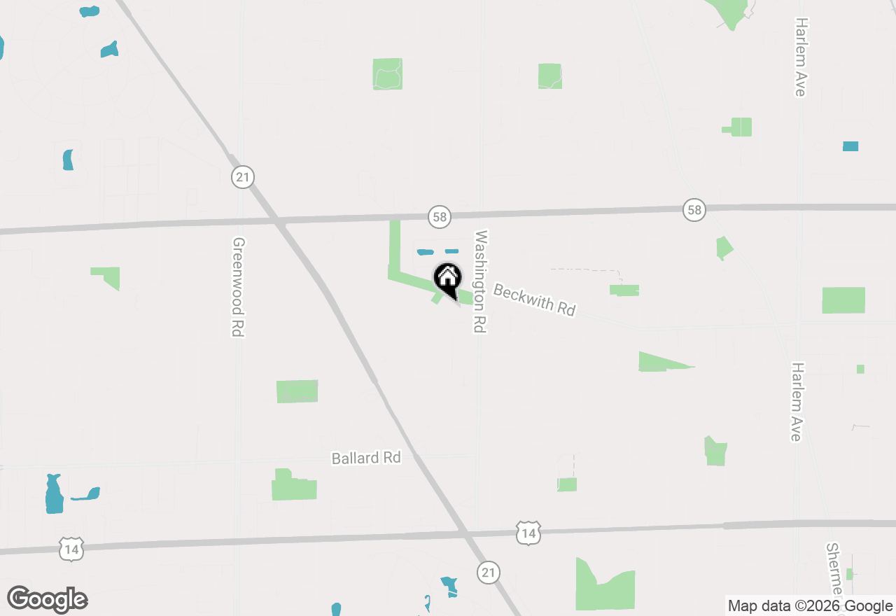 Map of 8052 W Lyons Street, Niles, IL 60714