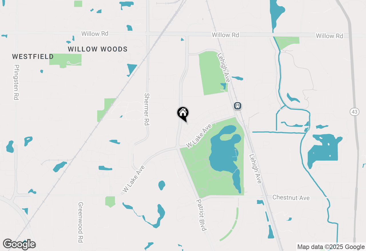 Map of 2223 Patriot Boulevard, Glenview, IL 60026