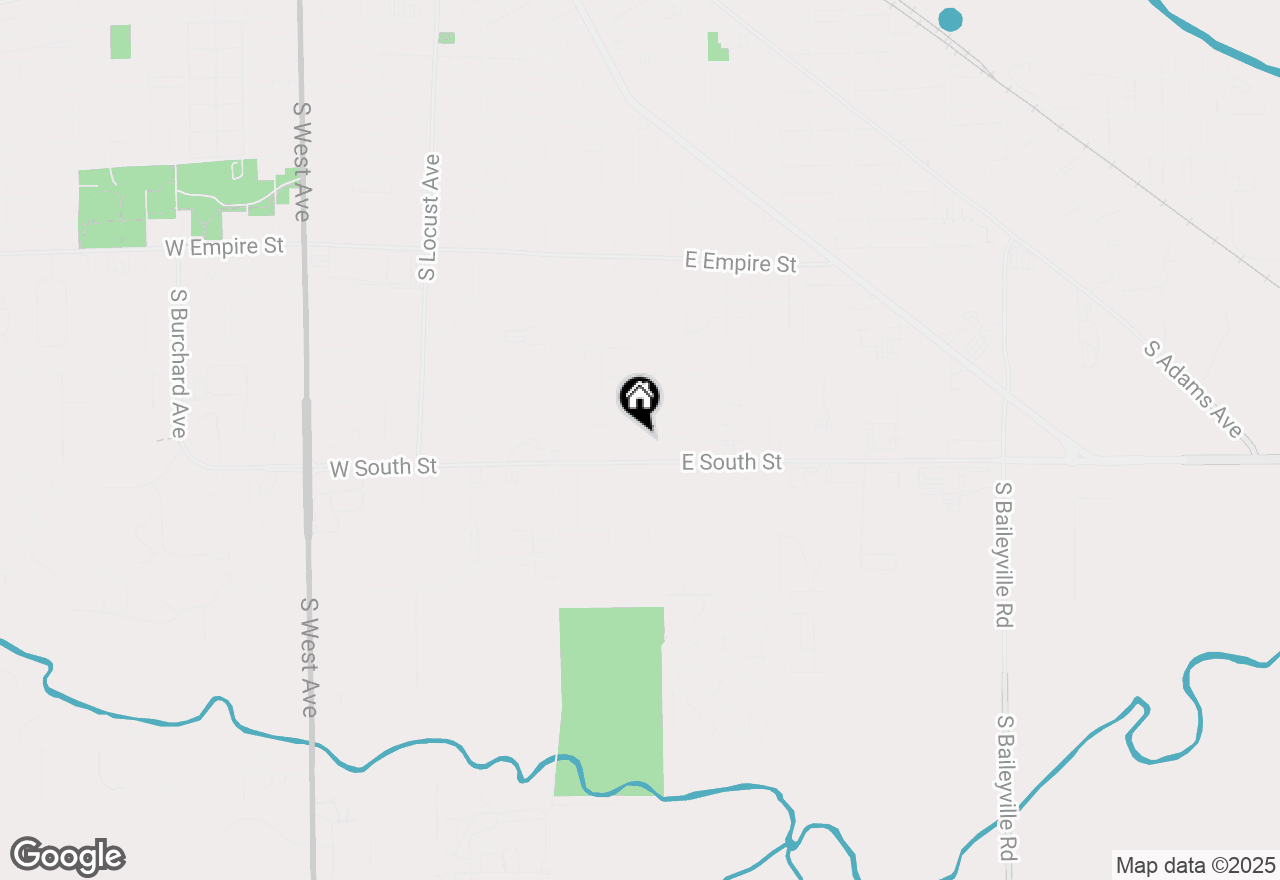 Map of 1639 S Highland Avenue, Freeport, IL 61032