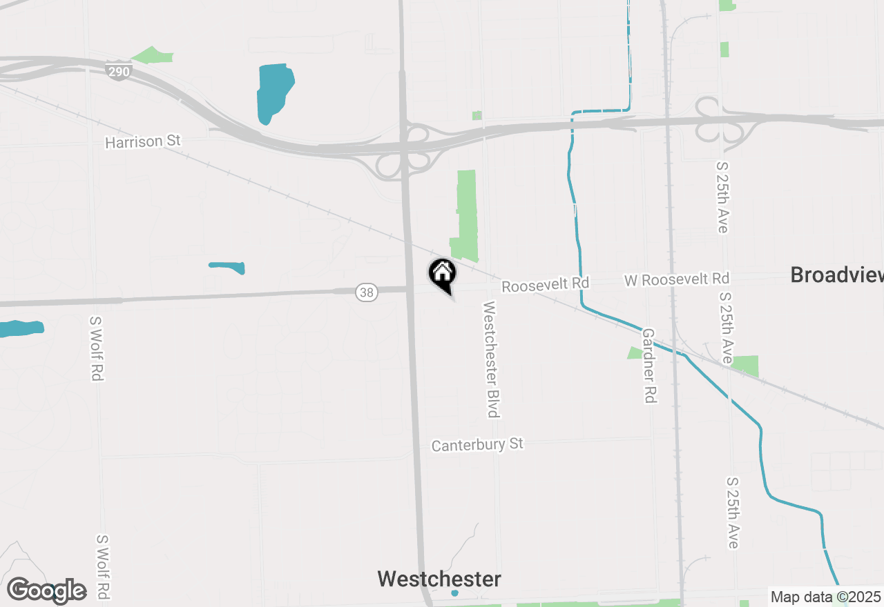 Map of 10306 Pelham Street, Westchester, IL 60154