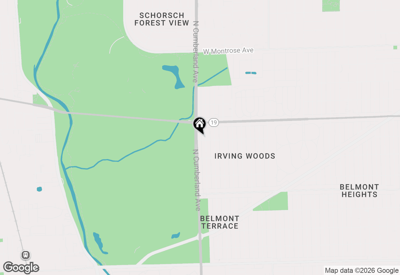 Map of 3909 N Cumberland Avenue, Chicago, IL 60634