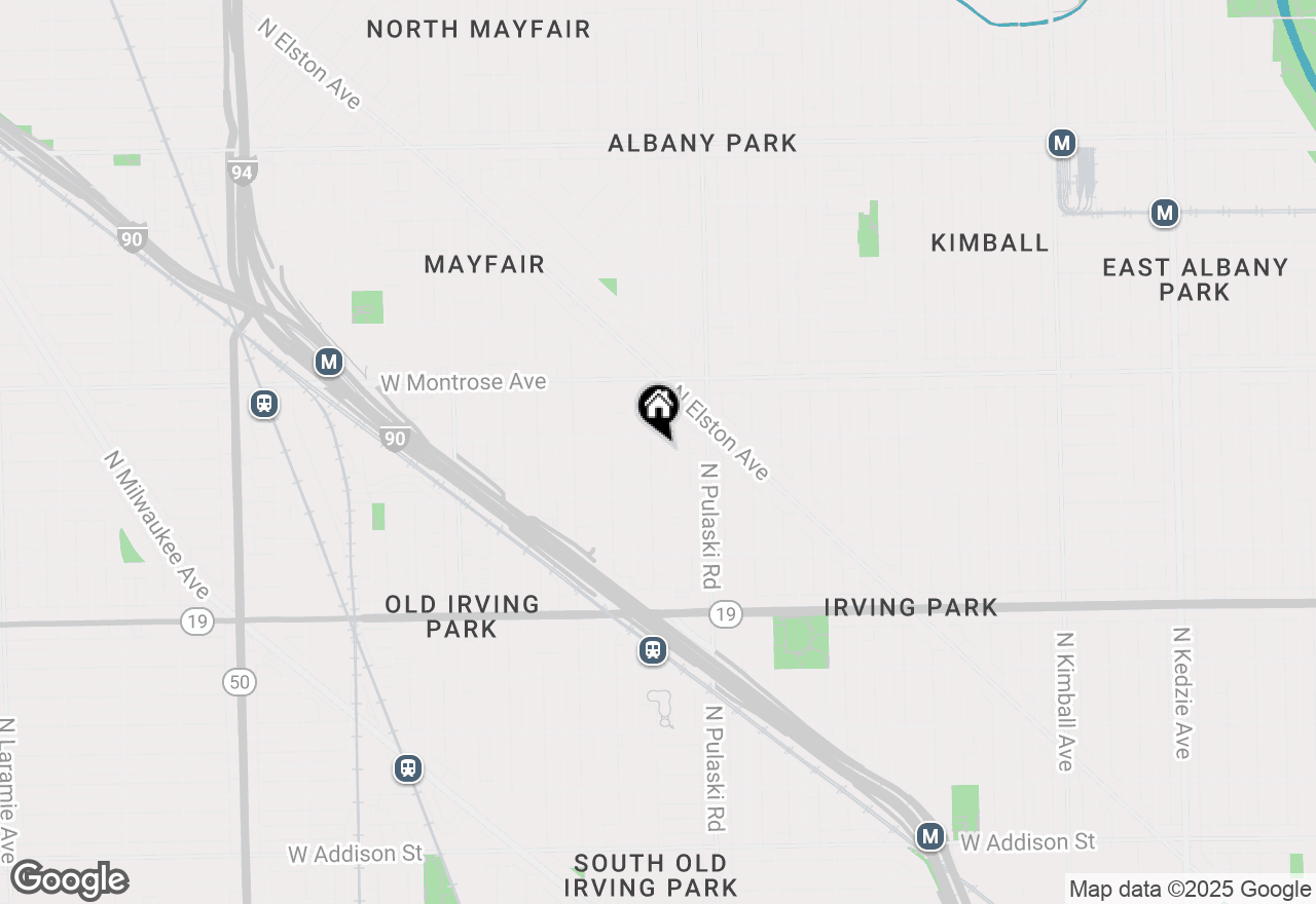 Map of 4248 N Keystone Avenue #2C, Chicago, IL 60641