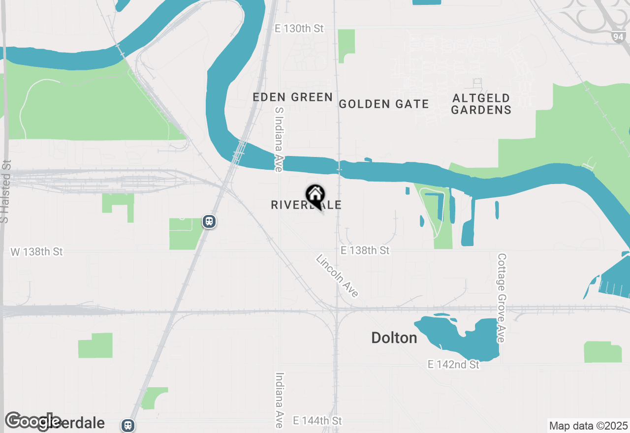 Map of 317 E 136th Place, Chicago, IL 60827