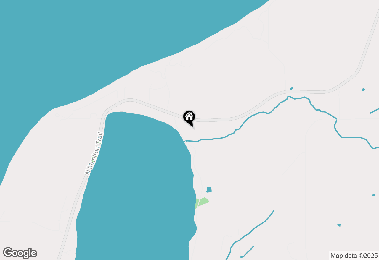 Map of 4894 N Lake Leelanau Drive, Lake Leelanau, MI 49653