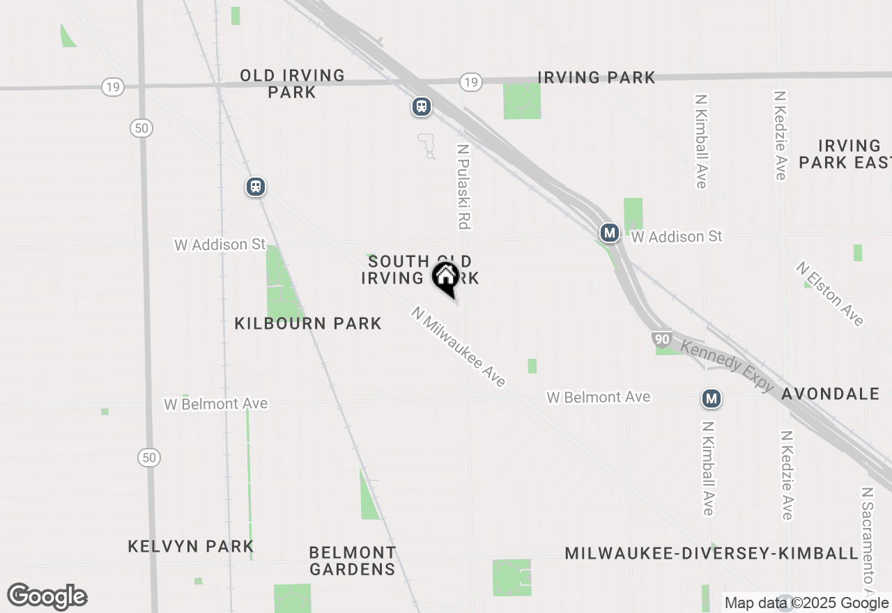 Map of 4028 W Roscoe Street, Chicago, IL 60641