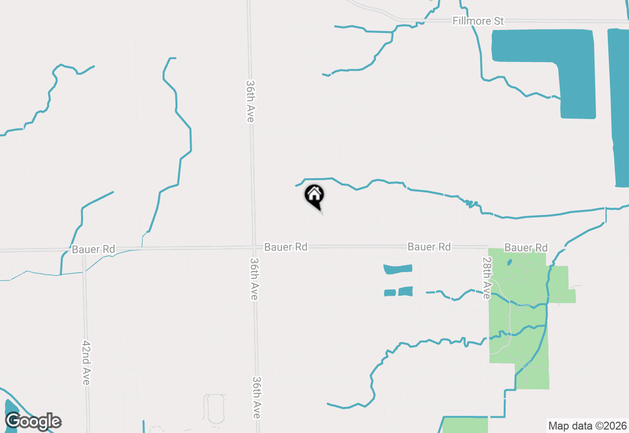 Map of 3407 Ravinewood Court, Jenison, MI 49428