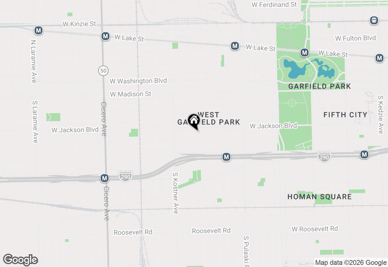 Map of 4252 W Gladys Avenue, Chicago, IL 60624