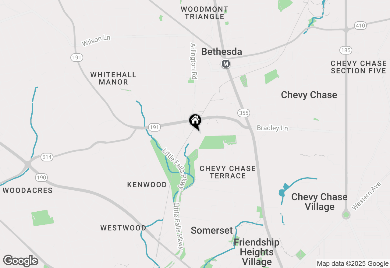 Map of 4840 Chevy Chase Drive #151, Chevy Chase, MD 20815