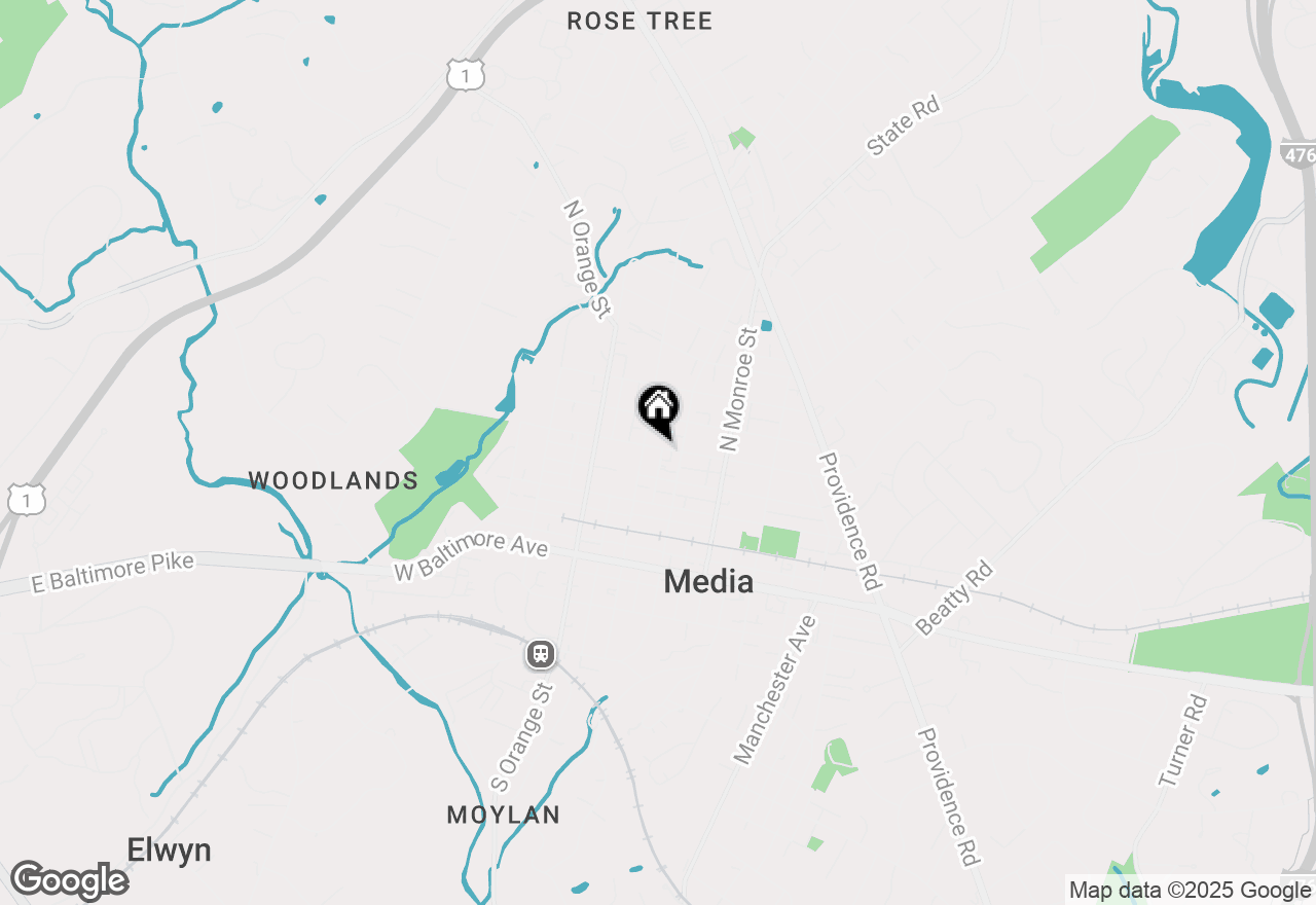 Map of 20 W Third Street, Media, PA 19063