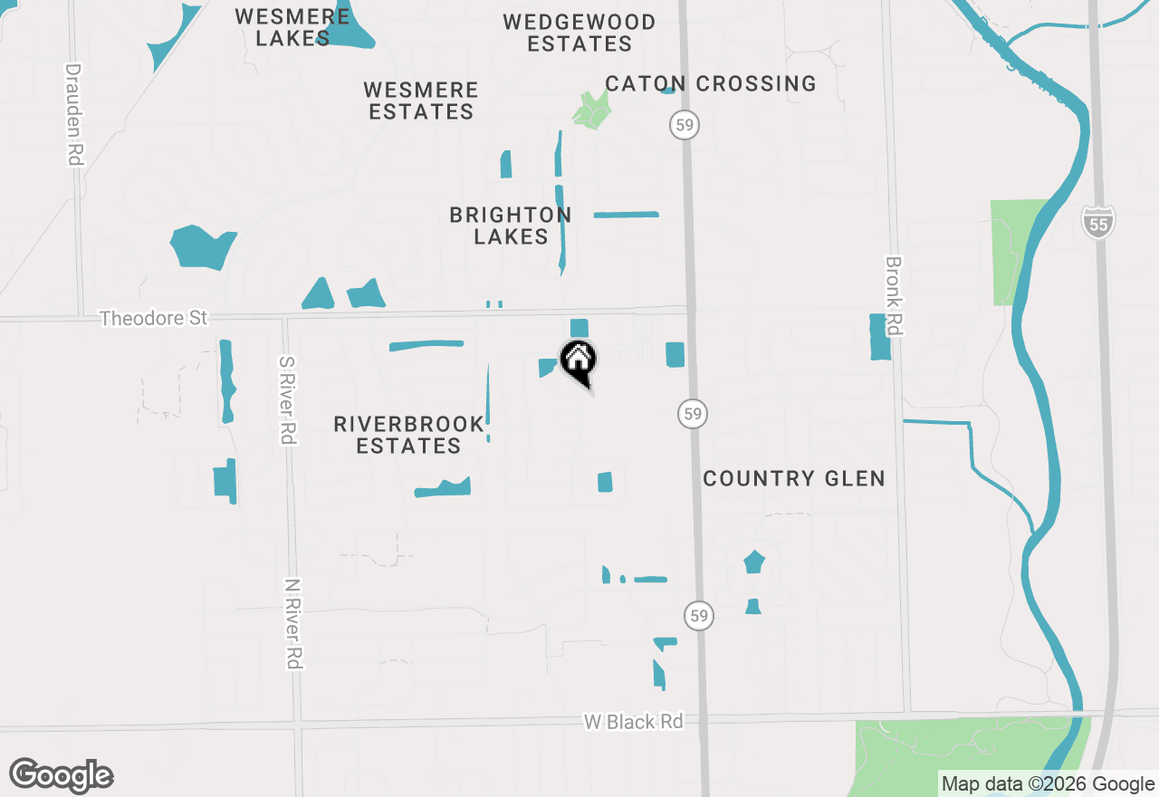 Map of 1431 Westhampton Drive, Plainfield, IL 60586