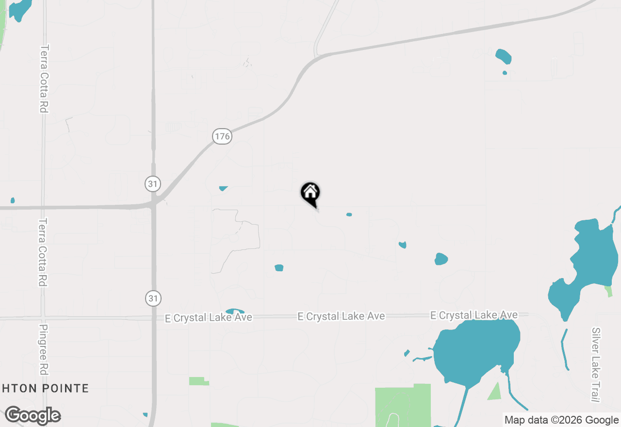 Map of 5606 Winding Road, Crystal Lake, IL 60014
