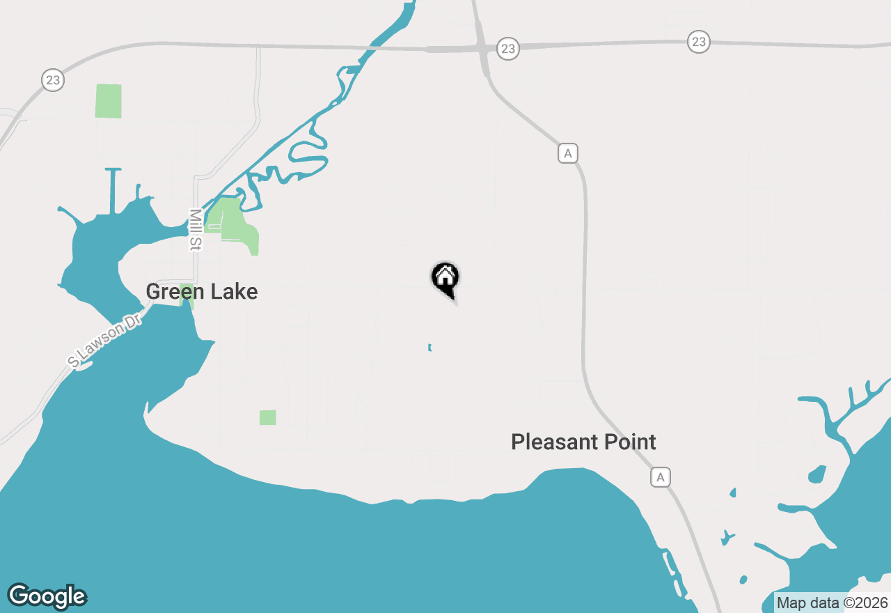 Map of 695 South Street #8, Green Lake, WI 54941