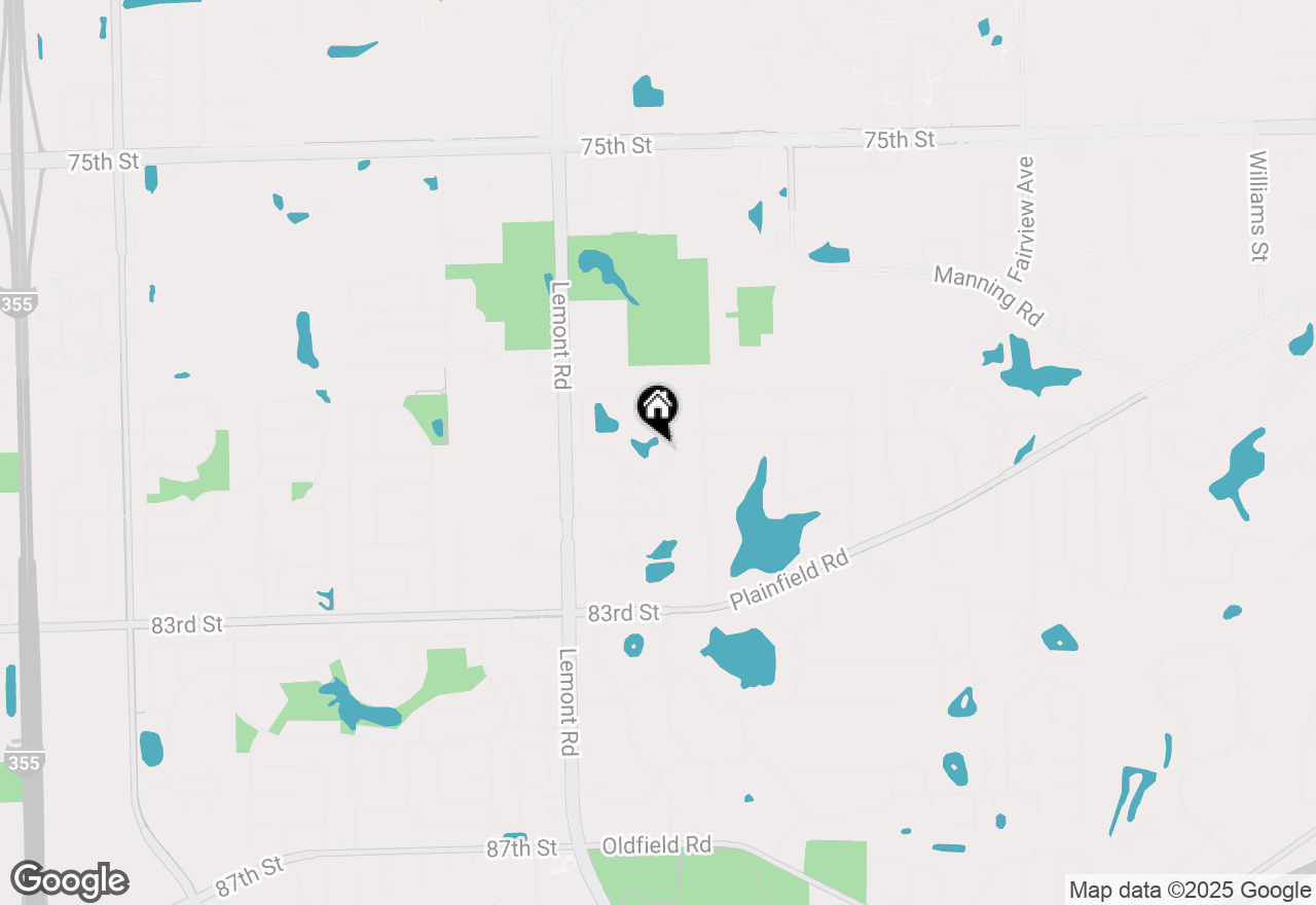 Map of 8004 Windsor Drive #8004, Darien, IL 60561