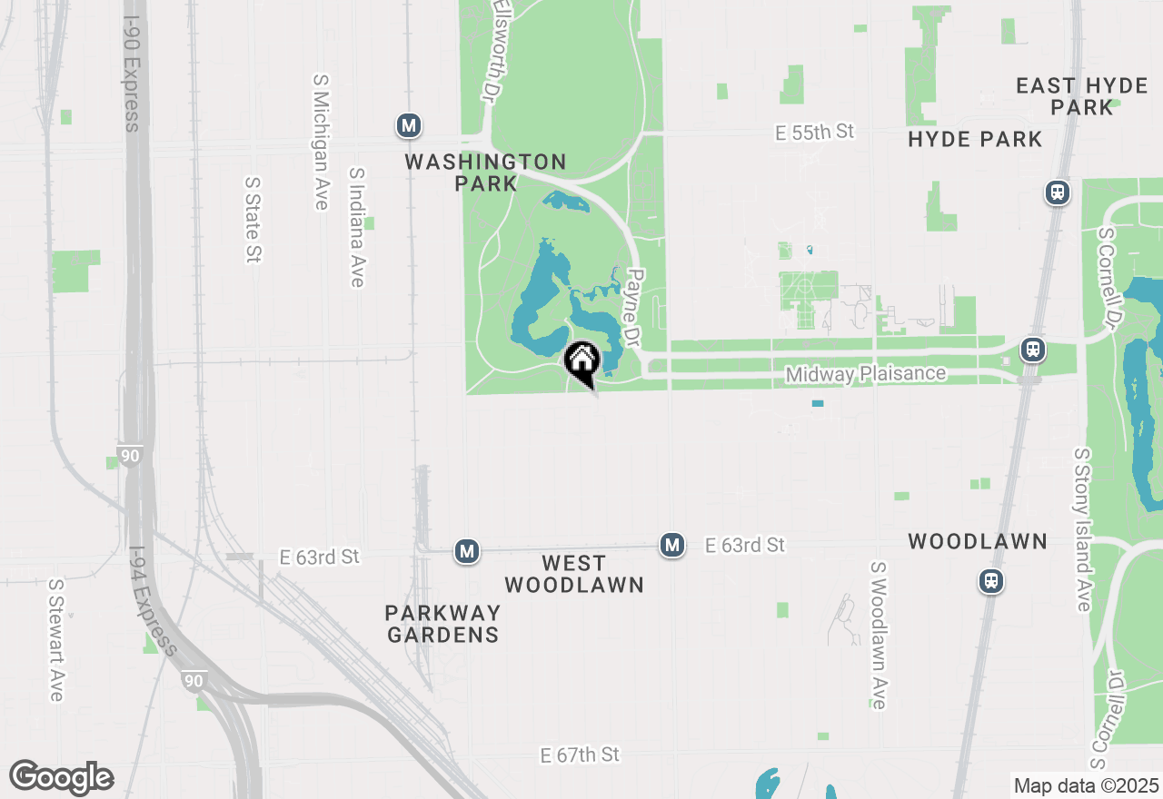 Map of 615 E 60th Street, Chicago, IL 60637