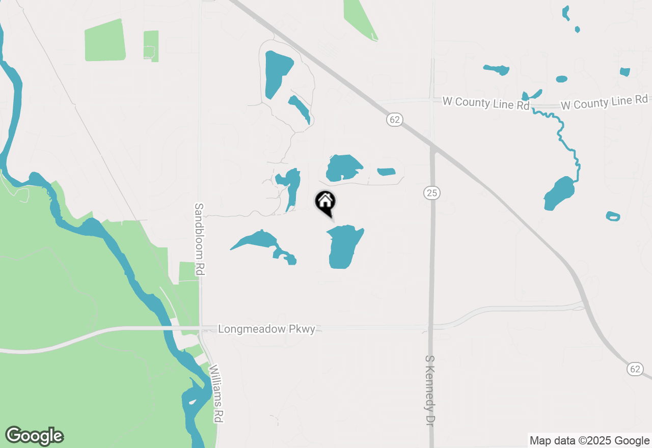 Map of 1564 Glacier Trail, Carpentersville, IL 60110