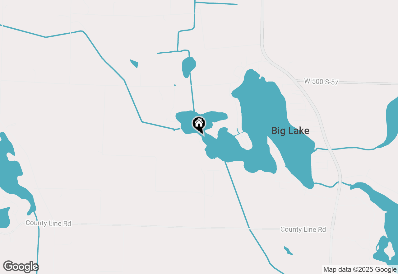 Map of 5425 S Groveland Drive, Albion, IN 46701