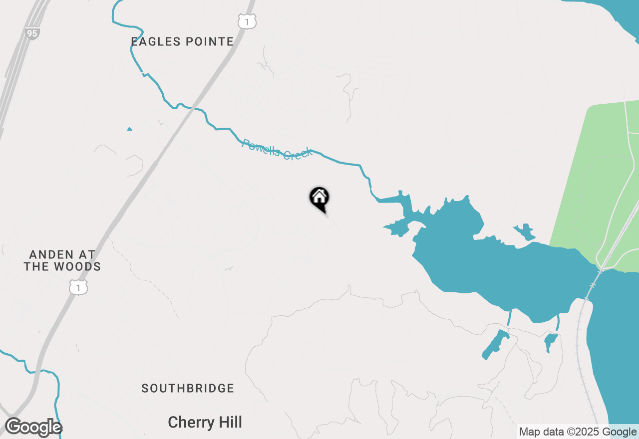 Map of 16462 Kenneweg Court, Woodbridge, VA 22191