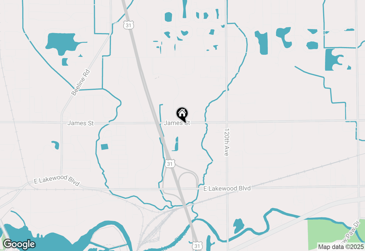 Map of 12274 James Street, Holland, MI 49424
