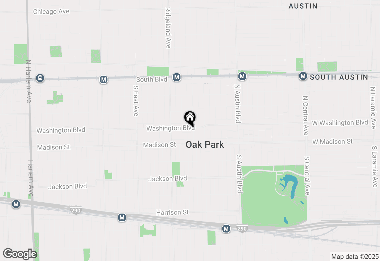Map of 237 Washington Boulevard #G, Oak Park, IL 60302