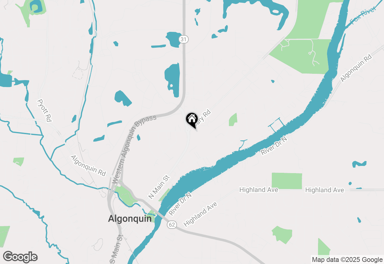 Map of 901 Cary Road, Algonquin, IL 60102